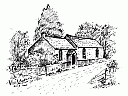 Drawing of the Chapel from an old photograph, click for a bigger picture.