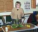 Flower arranging lessons, click for a bigger picture.