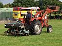 Alan spiking the football pitch, click for a bigger picture.