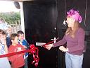 School Fayre opening by Head Teacher Gill Leaper, click for a bigger picture.